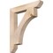 Ekena Millwork Westlake Slat Smooth Bracket, Douglas Fir, 3 1/2"W x 24"D x 28"H BKT04X24X28WTL06SDF - alternate 1